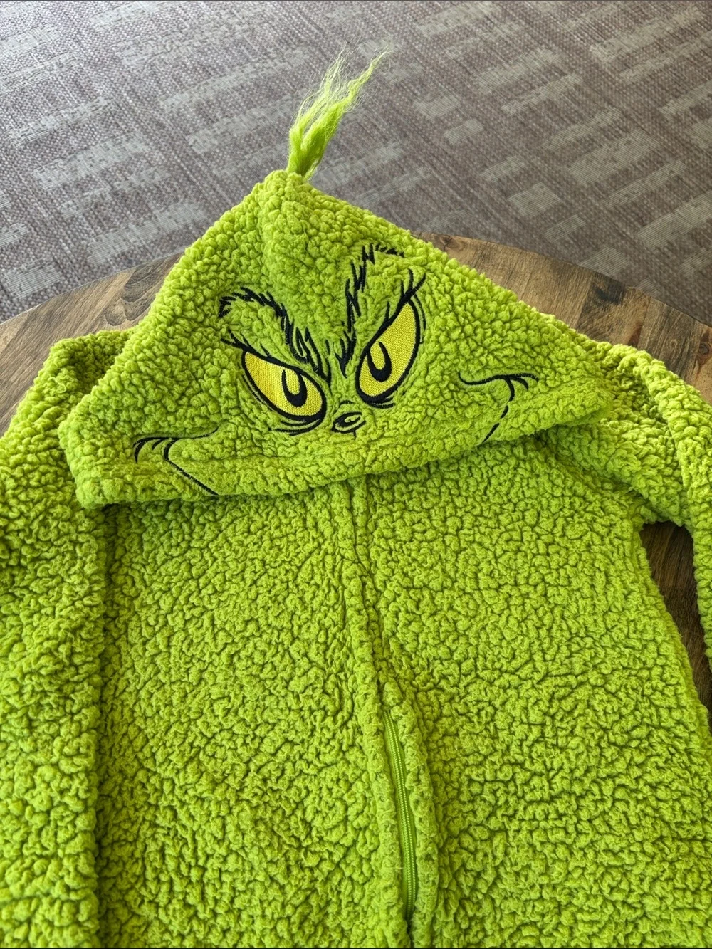 Kids Grinch Halloween Costume Size 10